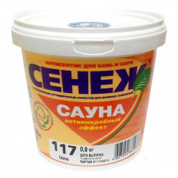Антисептик СЕНЕЖ САУНА 117 0,9кг