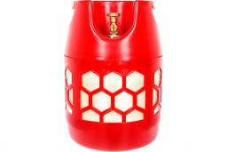 Баллон полимерно-композитный газовый красный 12л (LPG/СУГ) RSV Composite