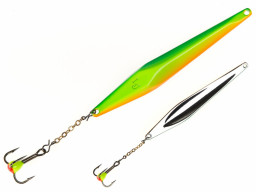 Блесна вертикал. зим. Lucky John SHINER 75мм Apple блистер