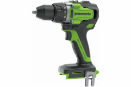 Дрель шуруповерт акк. ударная GREENWORKS GD24DD14 (без АКБ и ЗУ)