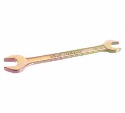 Ключ рожковый 8*10 мм желтый цинк СИБРТЕХ