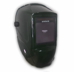Маска сварщика КРЕПЫЖ Ф10 PREMIUM ХАКИ хамелеон REAL COLOR ДВОЙНОЙ LCD дисплей
