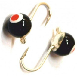 Мормышка вольф Шар с ушком 3мм 0,3гр Sil краш по гальв Helios