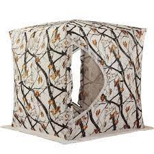 Палатка зимняя не утепленная Куб 180*180*205см Улов зимний лес