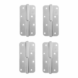 Петля накладная ПН1-130 левая цинк 4шт в упаковке Металлист