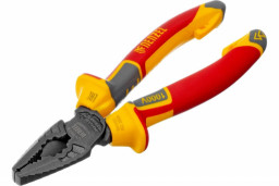 Плоскогубцы комбинированные диэлектрические трехкомпонентные рукоятки до 1000 В 165 мм DENZEL