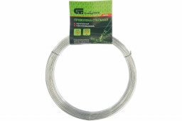 Проволока стальная 50 м оцинкованная термообработанная 0,8 мм Сибртех