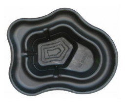 Пруд декоративный V-270 л черный