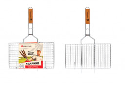 Решетка-гриль 22х44(42) см (12) N1-G02F Союзгриль