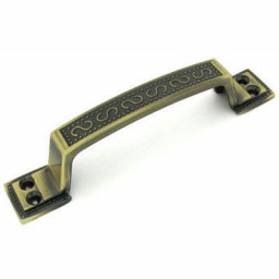 Ручка-скоба АЛЛЮР РС 100-1 старая бронза