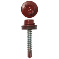 Саморез 4,8*50 ш/гр. кровельный вишнёвый RАL3009