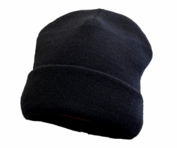 Шапка акриловая черная