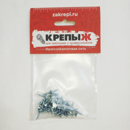 Шуруп 3*12 универсальный оцинкованный КРЕПЫЖ (50 шт)