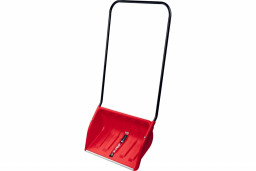 Скрепер снеговой ЗУБР ТАЙГА 650 мм пластиковый ковш с алюминиевой планкой