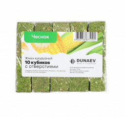 Жмых DUNAEV кукурузный Чеснок 300г